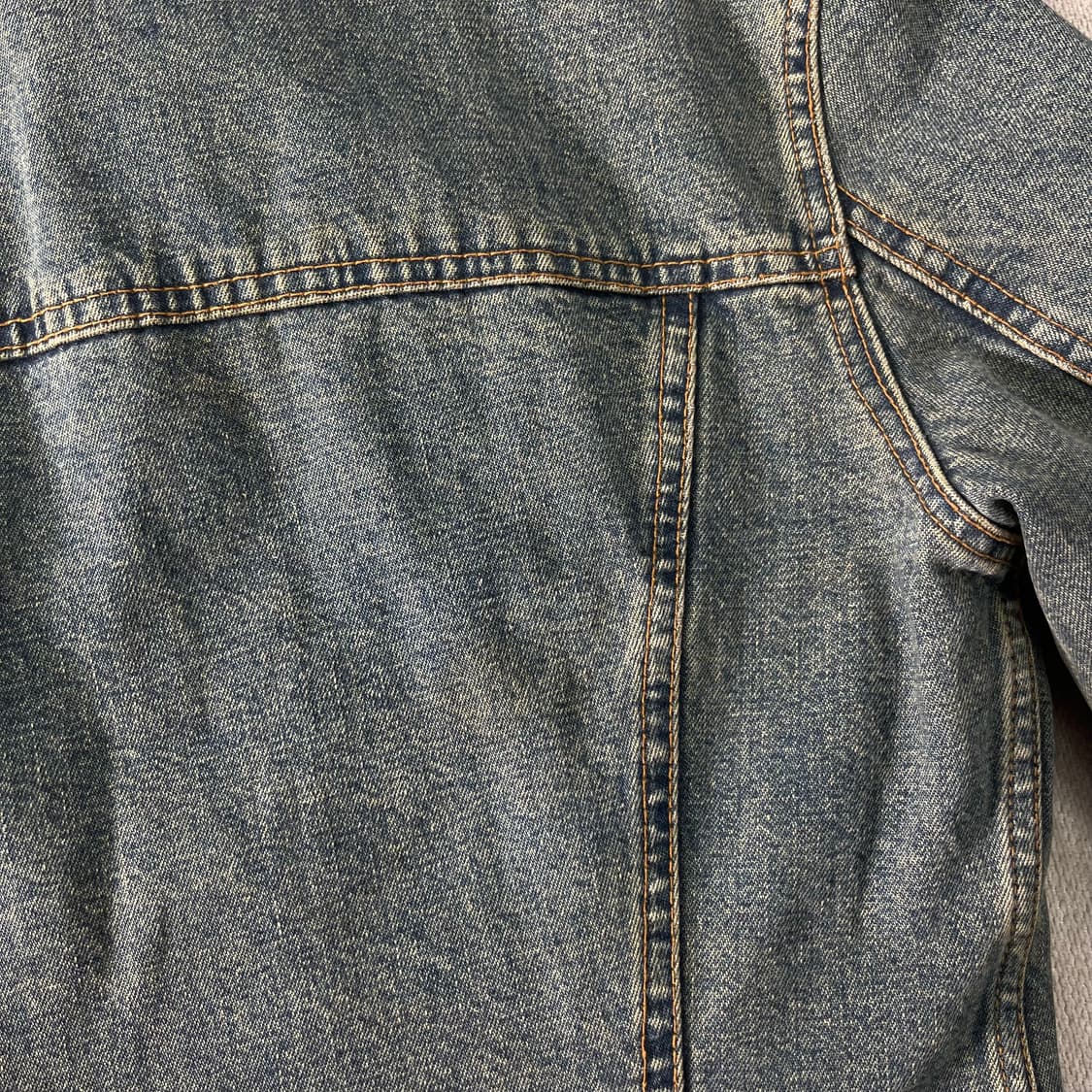 W 90 돌체앤가바나 90s 데님 누빔 트러커 자켓  상품이미지7