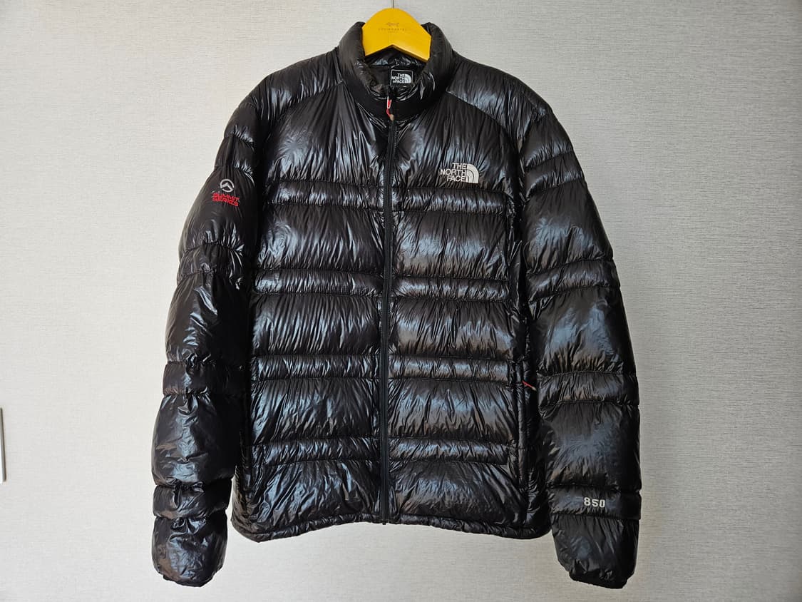 노스페이스 850 초경량 유광 구스다운 패딩 상태극상 희귀매물 눕시 상품이미지2