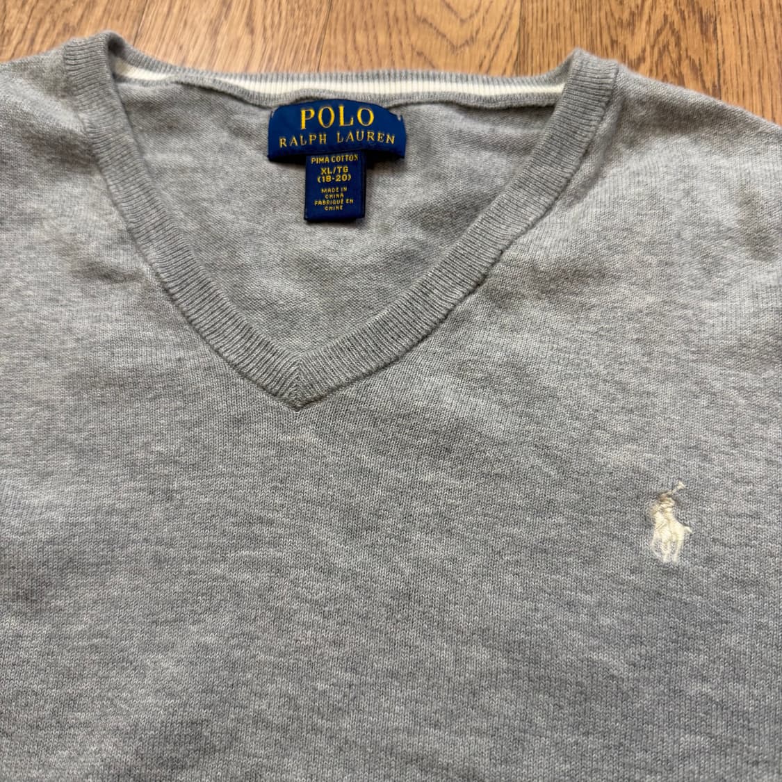 폴로 랄프로렌 브이넥 니트 상품이미지3