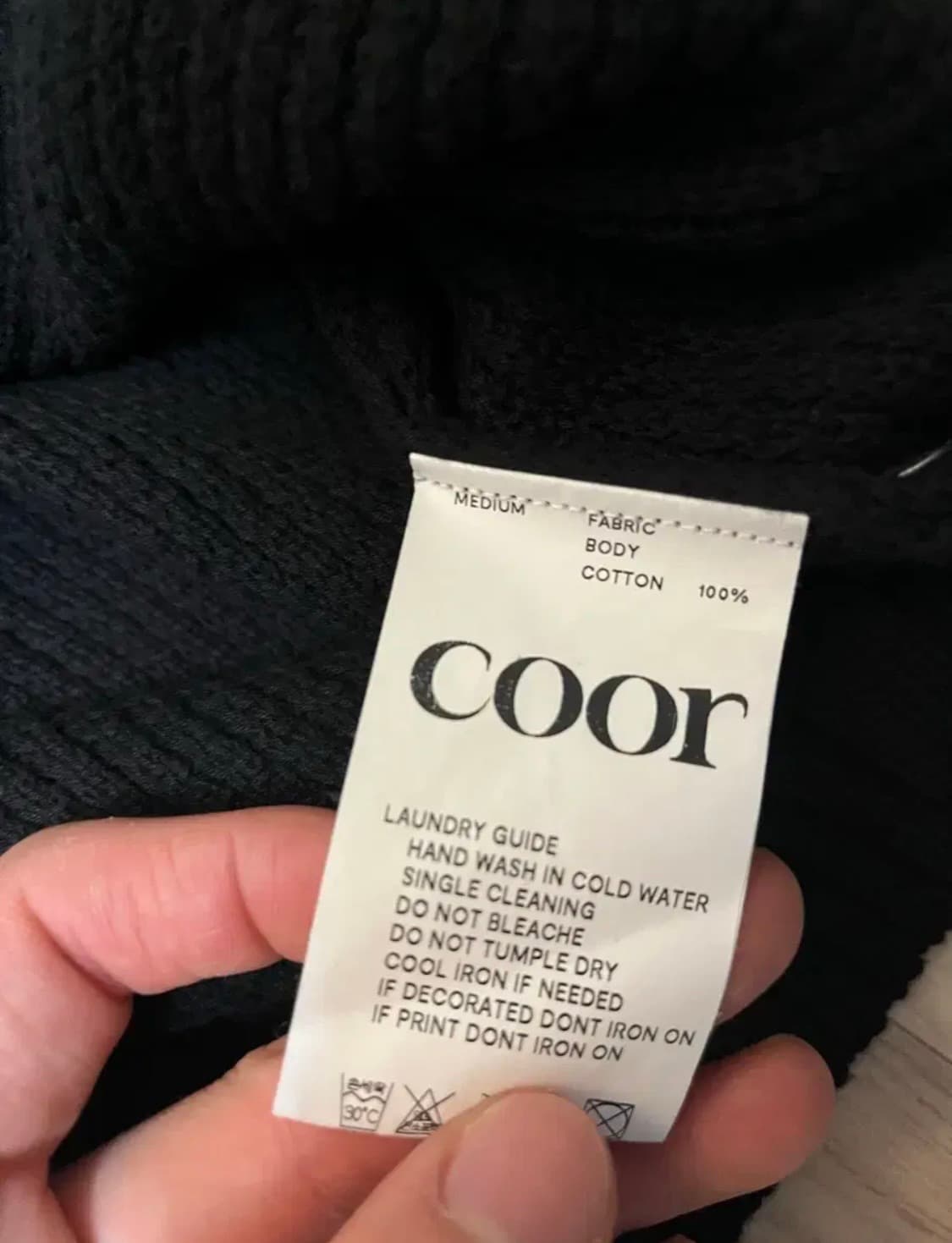 쿠어 크로셰 오픈카라 니트 상품이미지2