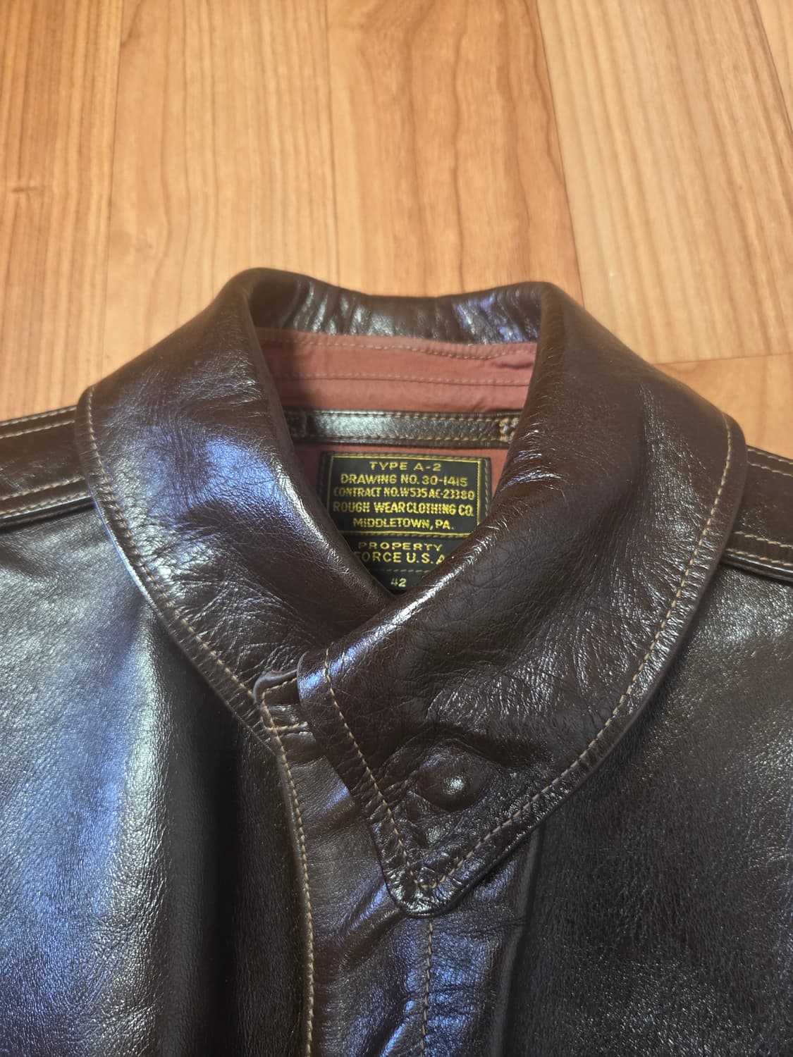 버즈릭슨 A-2 러프웨어 42 size 상품이미지5