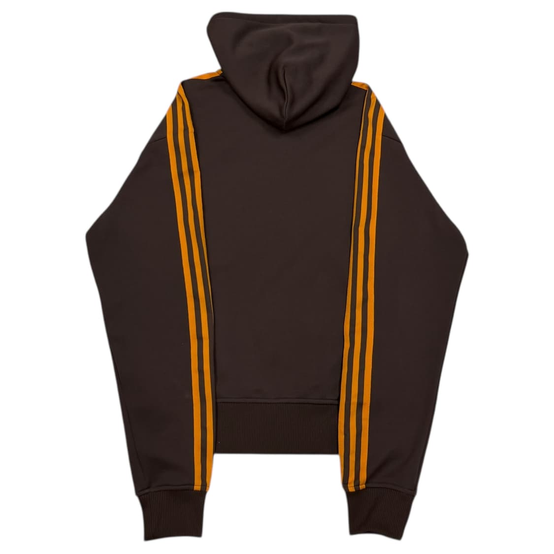 아디다스 빈티지 빅로고 코코아 브라운 져지 후드집업 자켓 L 100 상품이미지3