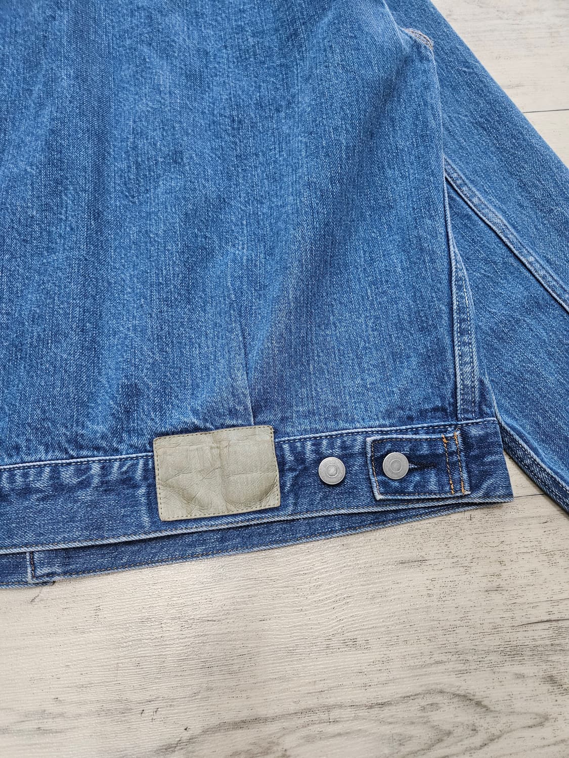 (L105)카키스 khakis 데님자켓 중청색상 상품이미지5