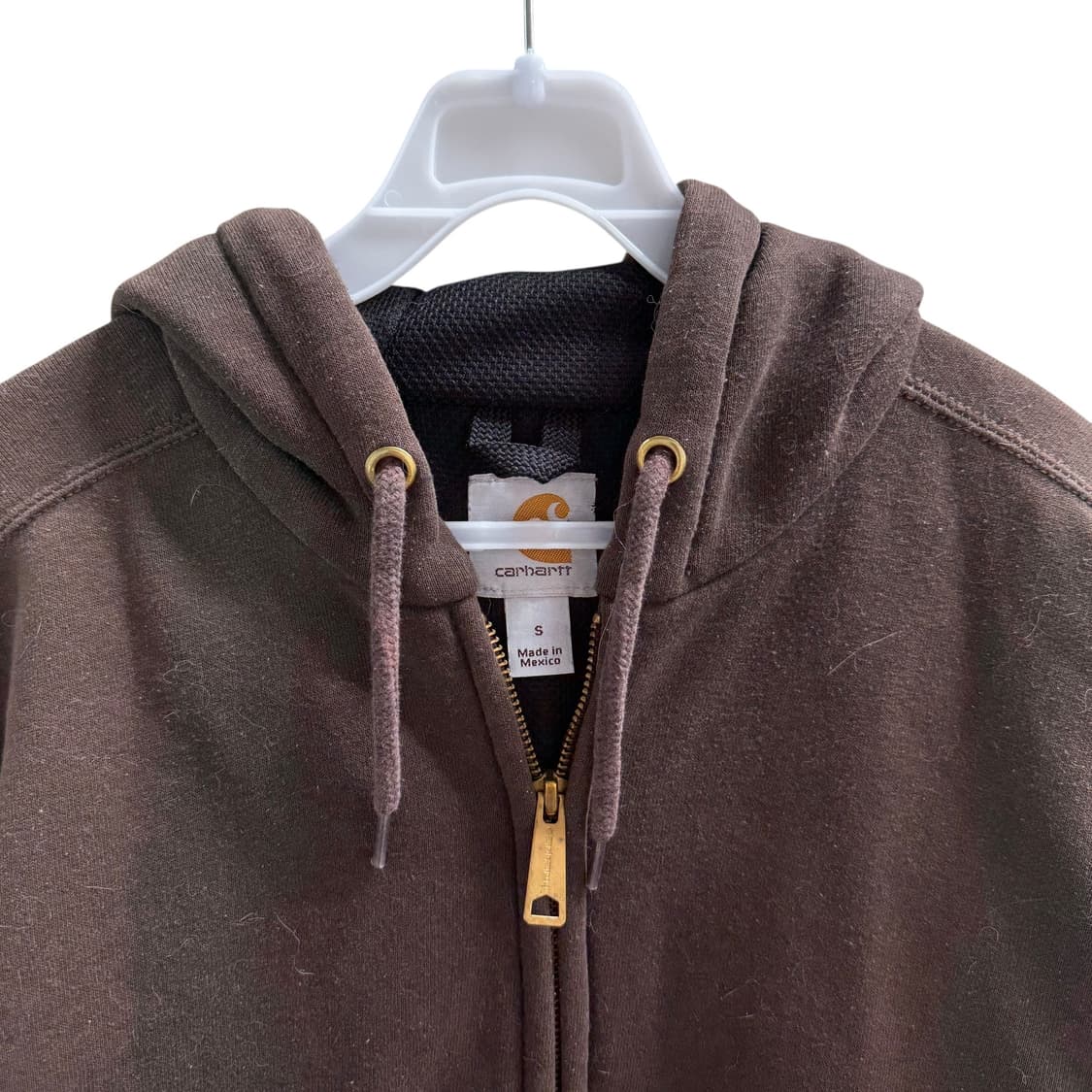 [S] 칼하트 브라운 후드집업 상품이미지5