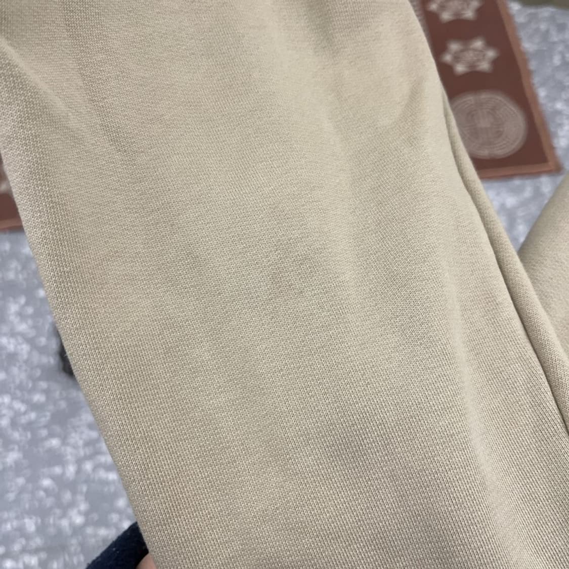 오프화이트 빈티지 스트릿 캐주얼 자수로고 후드티 L C10464 상품이미지7