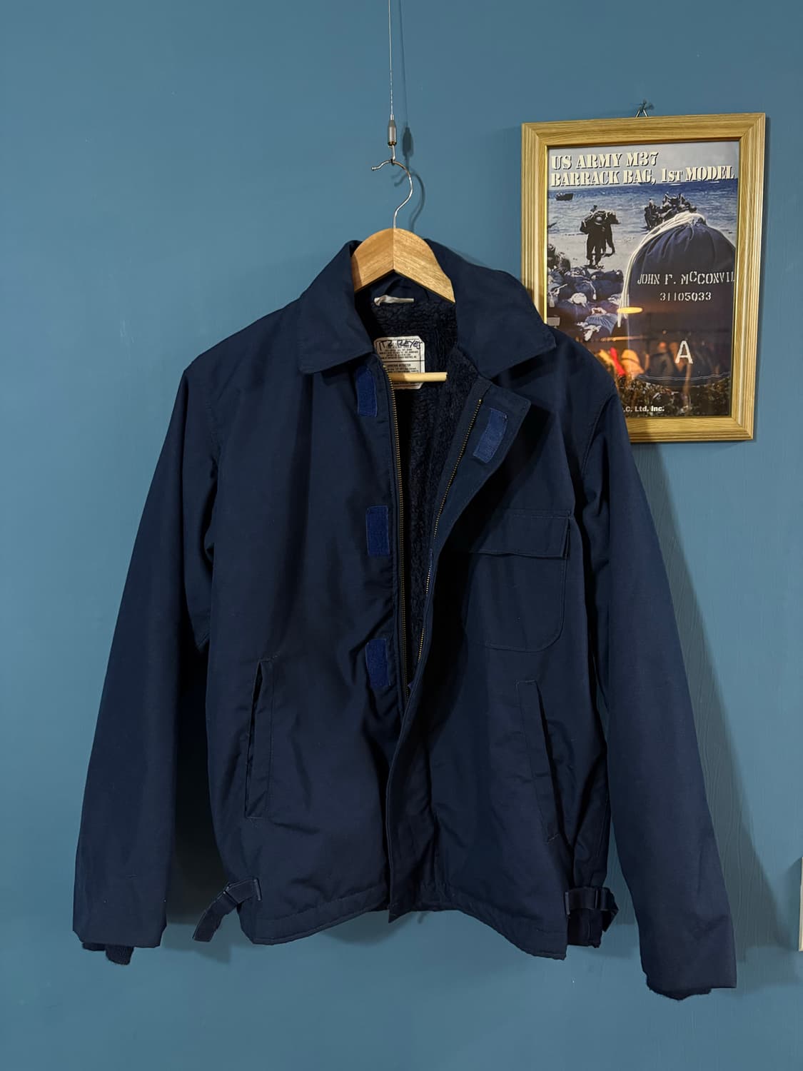 90's U.S Navy A-2 Deck Jacket. 상품이미지2