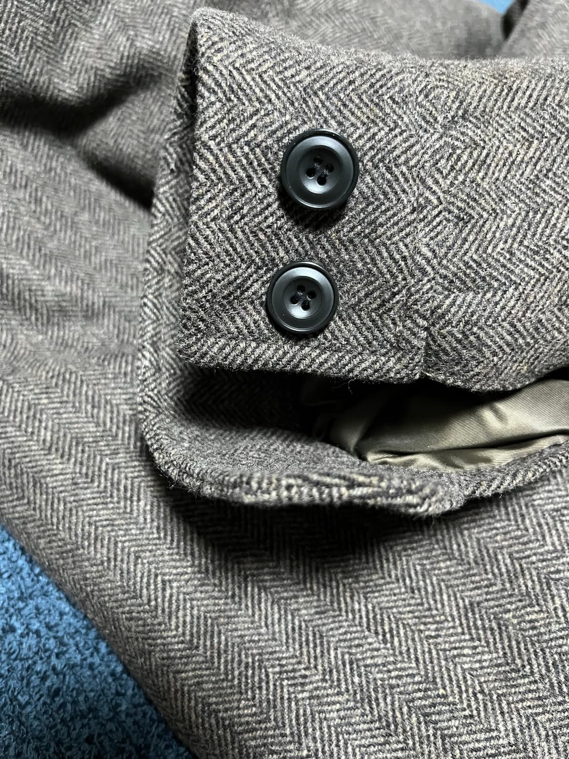 마인드 브릿지 울혼방 헤링턴 자켓 상품이미지3