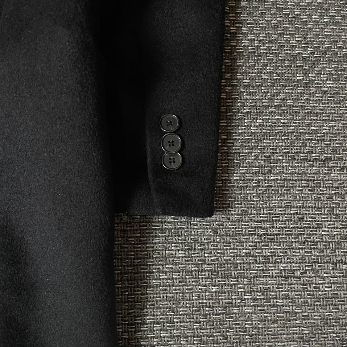 에잇세컨즈 블랙 롱 더블코트 XL 상품이미지6