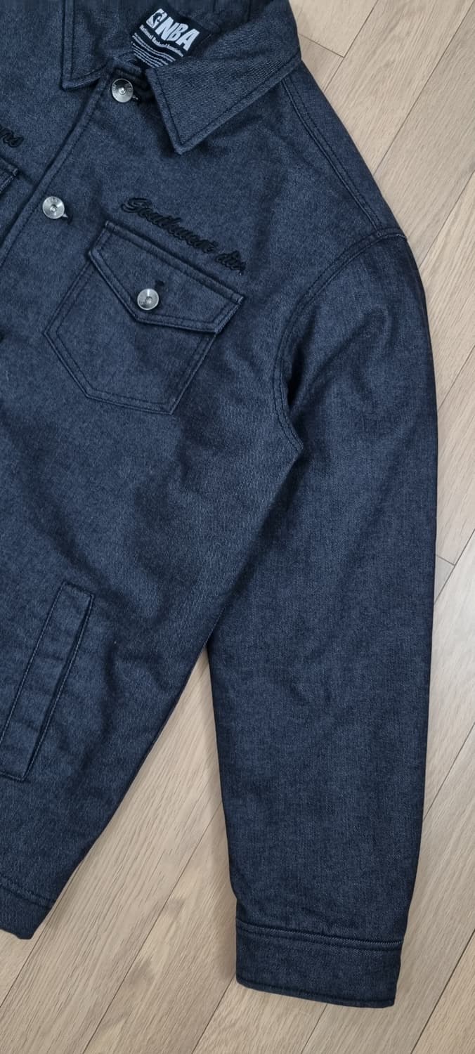 NBA 데님 누빔 패딩 자켓 L _ 남성 상품이미지4