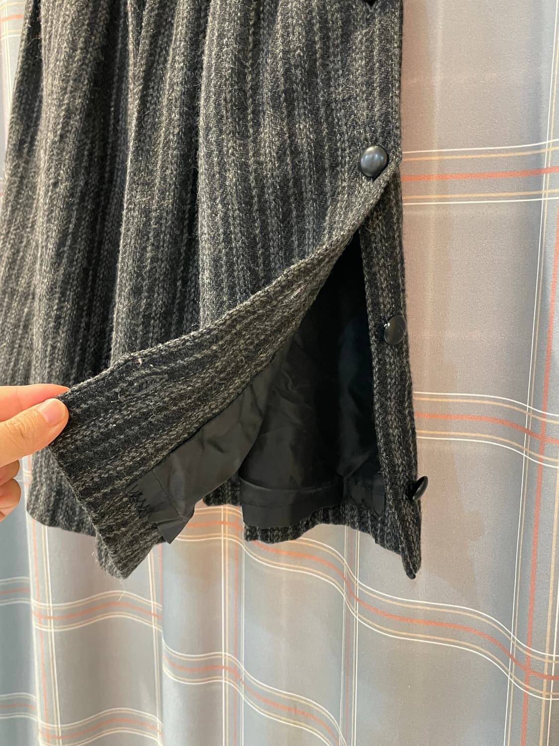 일본빈티지 사이드버튼스커트 상품이미지4