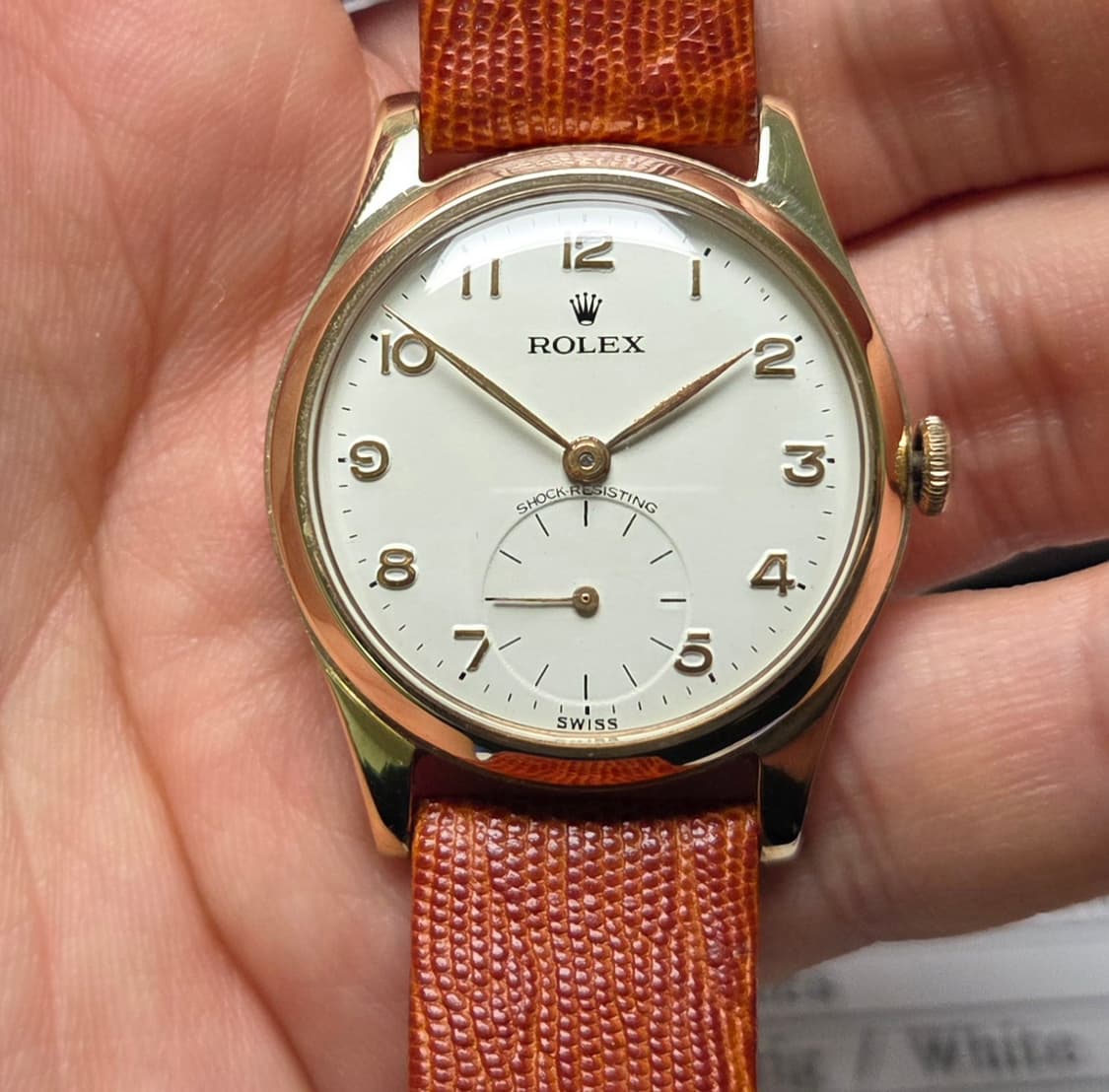 레어] 빈티지 롤렉스 9k올금통 Ref.12325 독립초침 아리빅판 (감 상품이미지8