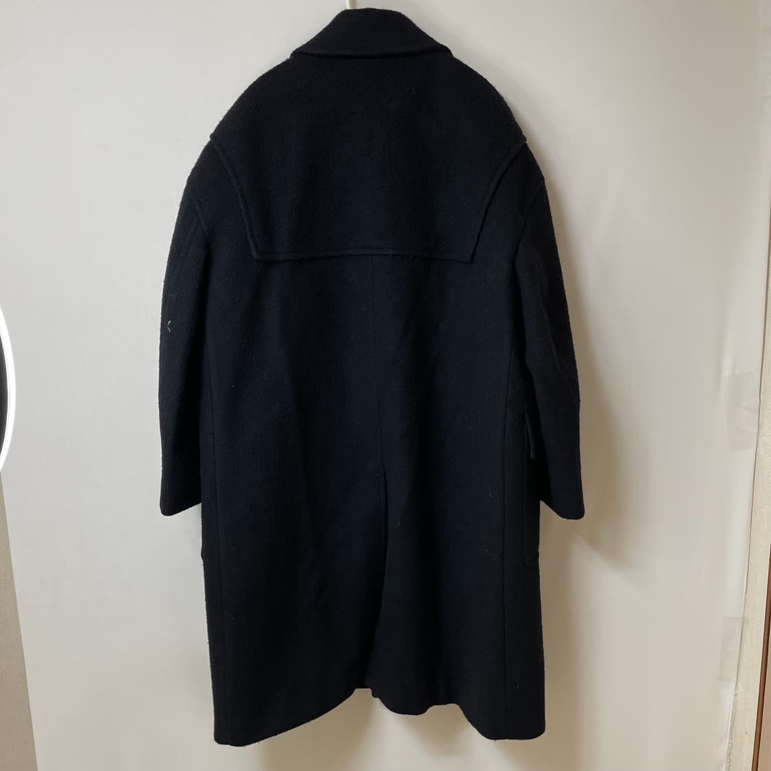 [ S ] 인사일런스 오버사이즈 울 발마칸코트 상품이미지7