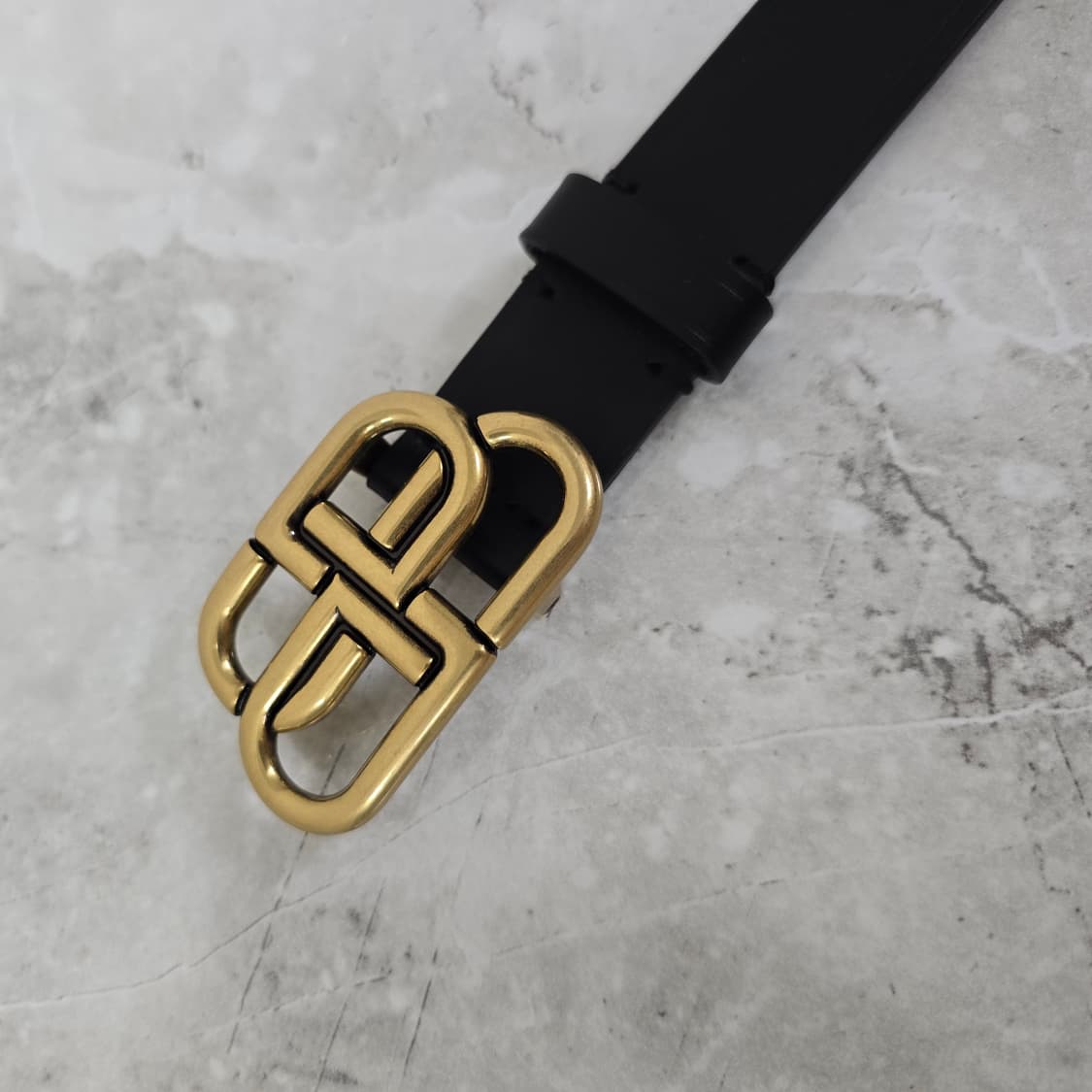 발렌시아가 BB 로고 벨트 90사이즈 판매 상품이미지2