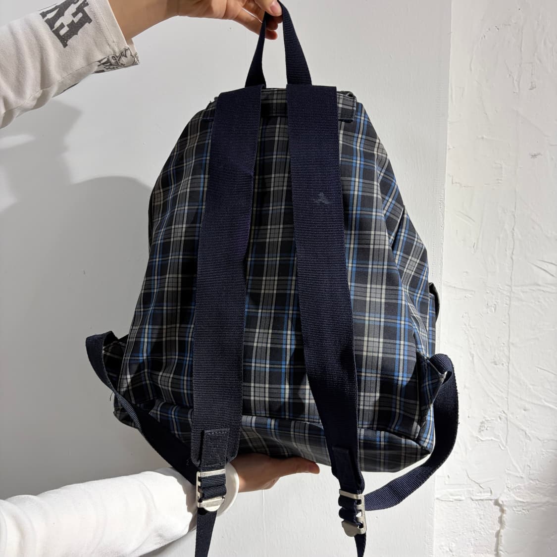 FILA  휠라 체크 모리룩 복조리 백팩 가방 상품이미지6