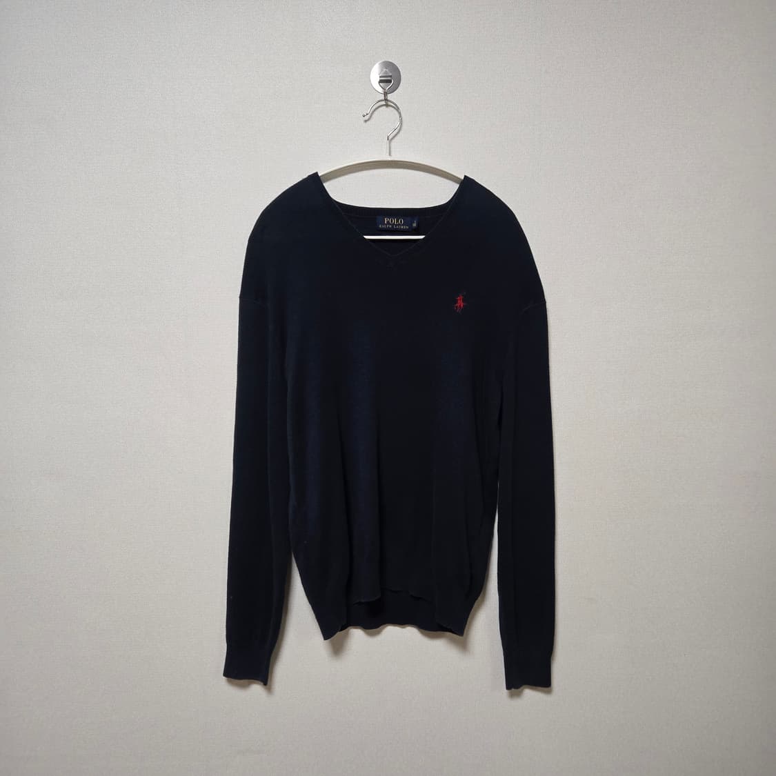폴로랄프로렌 코튼 브이넥 니트  상품이미지3
