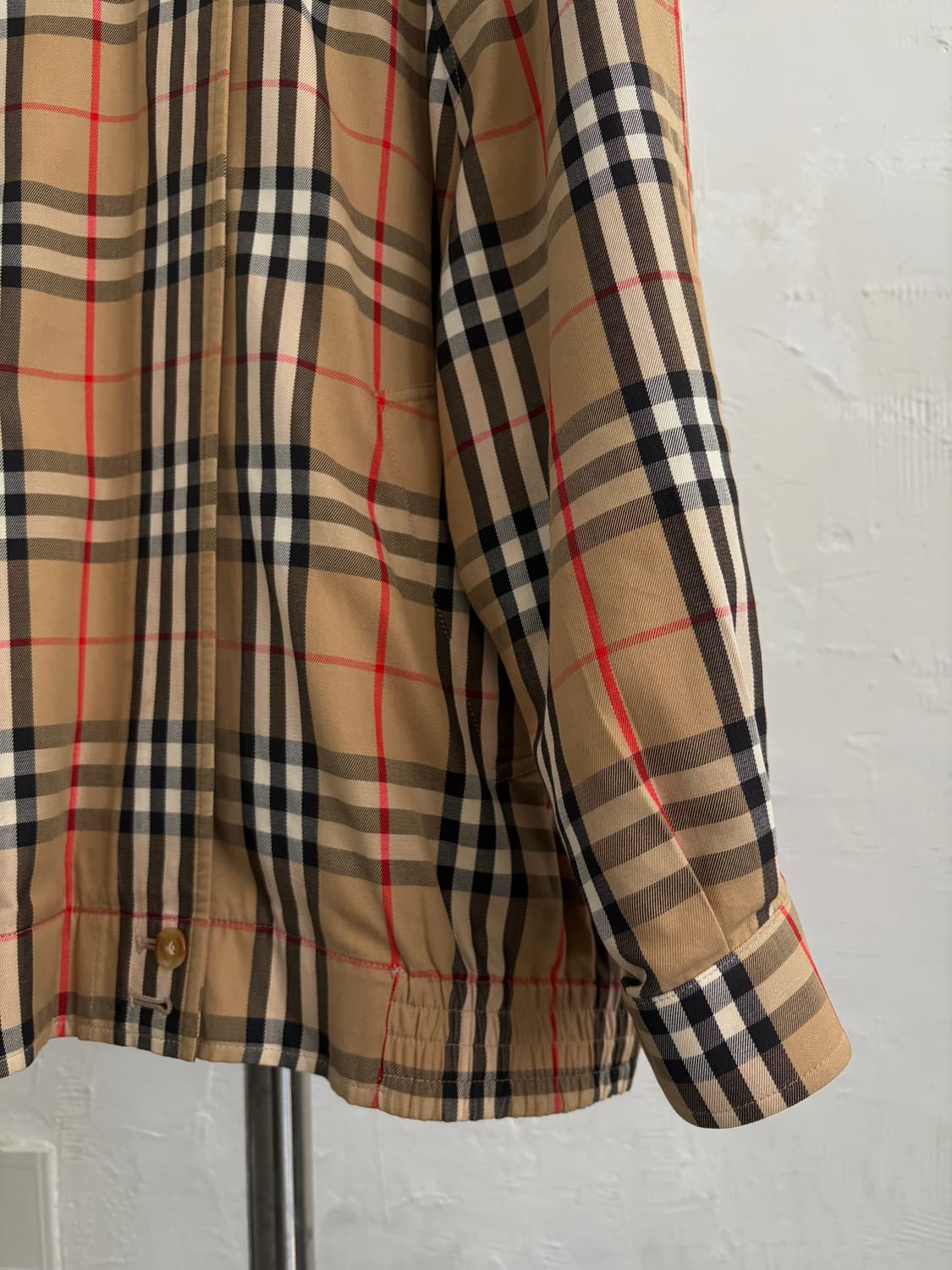 버버리 라나울 노바체크 헤링턴 자켓 상품이미지4