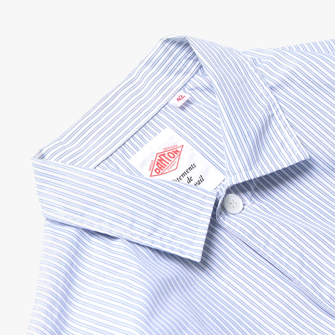 DANTON "Stripe Shirts Jacket" 상품이미지6