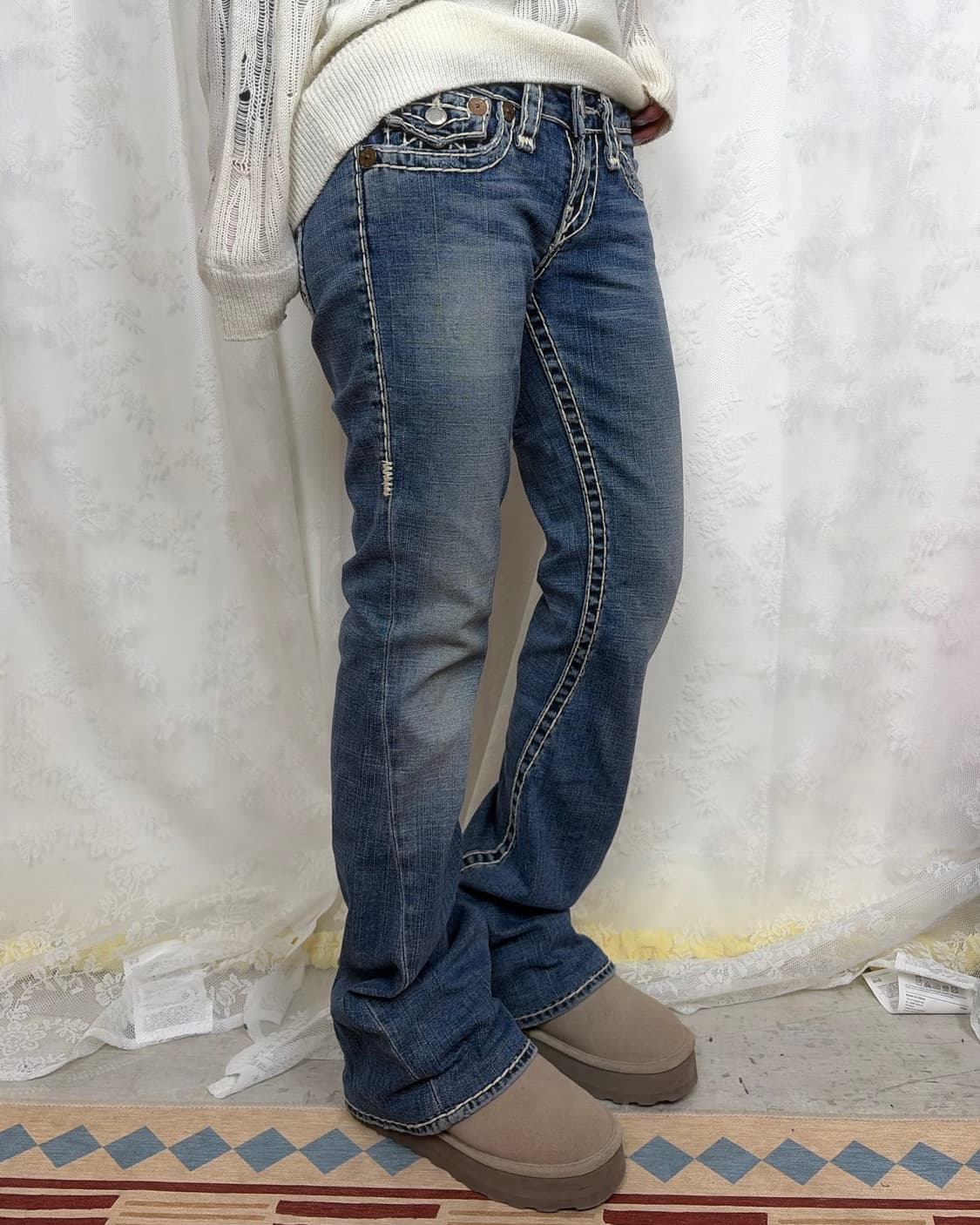 TRUERELIGION JOEY SUPER T VINTAGE BOTTOM 상품이미지9