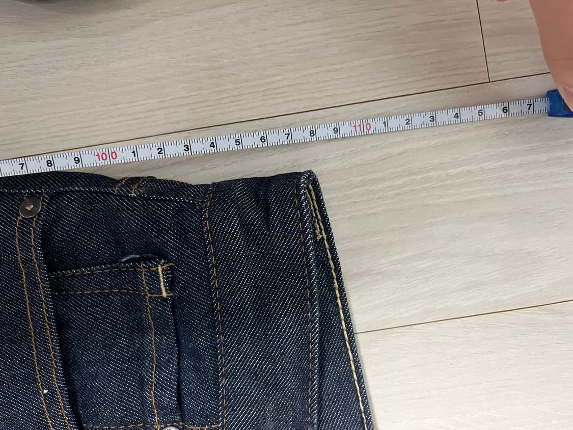EVISU No.5 피닉스 자수 생지 데님(30-31) 상품이미지9