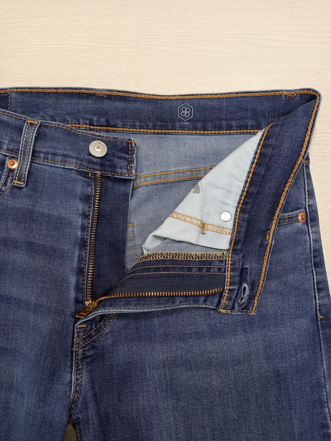 31 리바이스512 봄여름용 워싱 스판 슬림일자진 31-487 상품이미지7