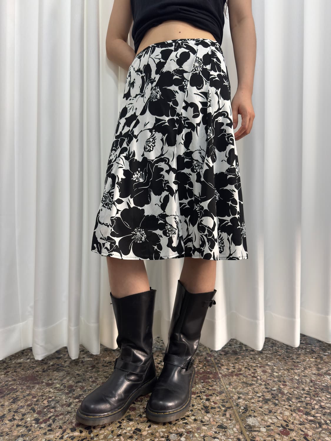 flower printing skirt 상품이미지2