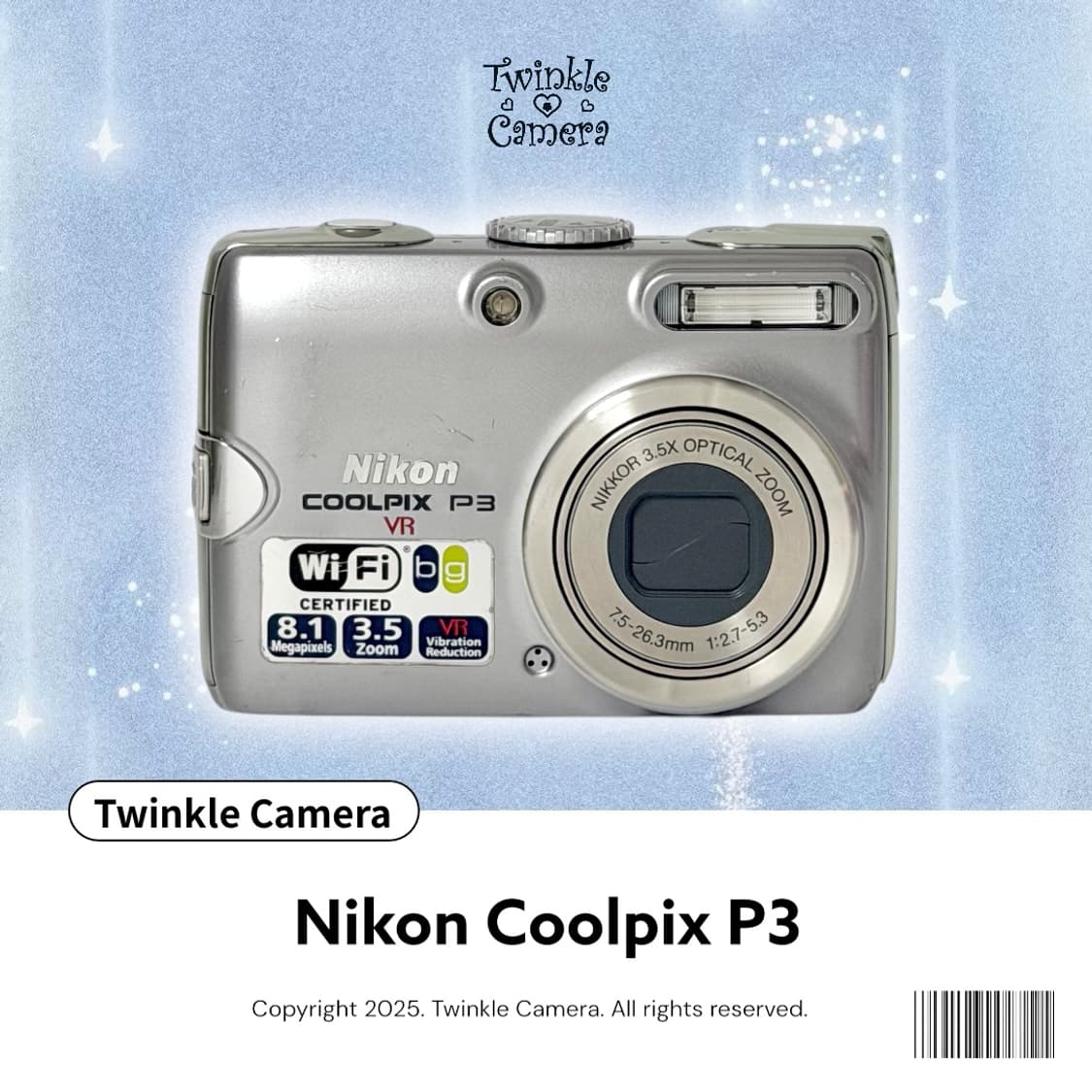 (희귀⚡️) Nikon 니콘 쿨픽스 P3(p4) 상품이미지1