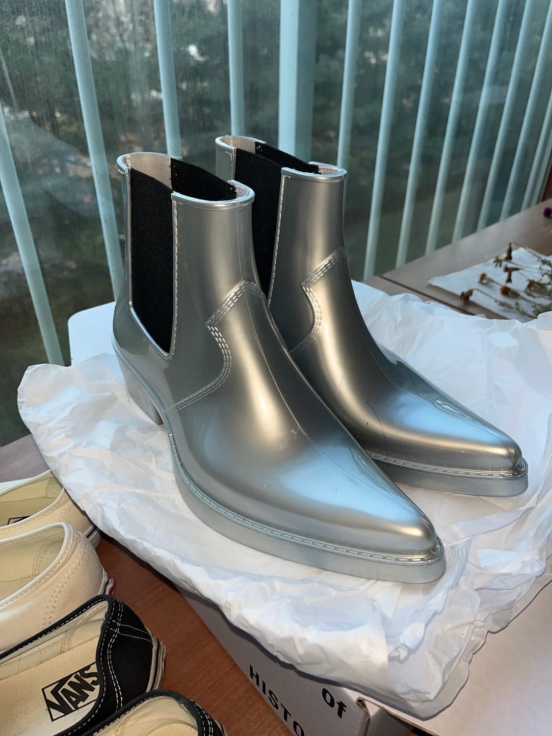 캘빈클라인 라프시몬스 부츠 실버 42 상품이미지3