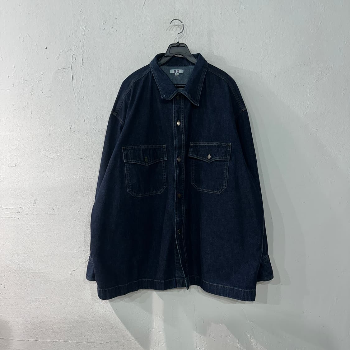 유니클로U 데님 청남방 3XL 상품이미지1
