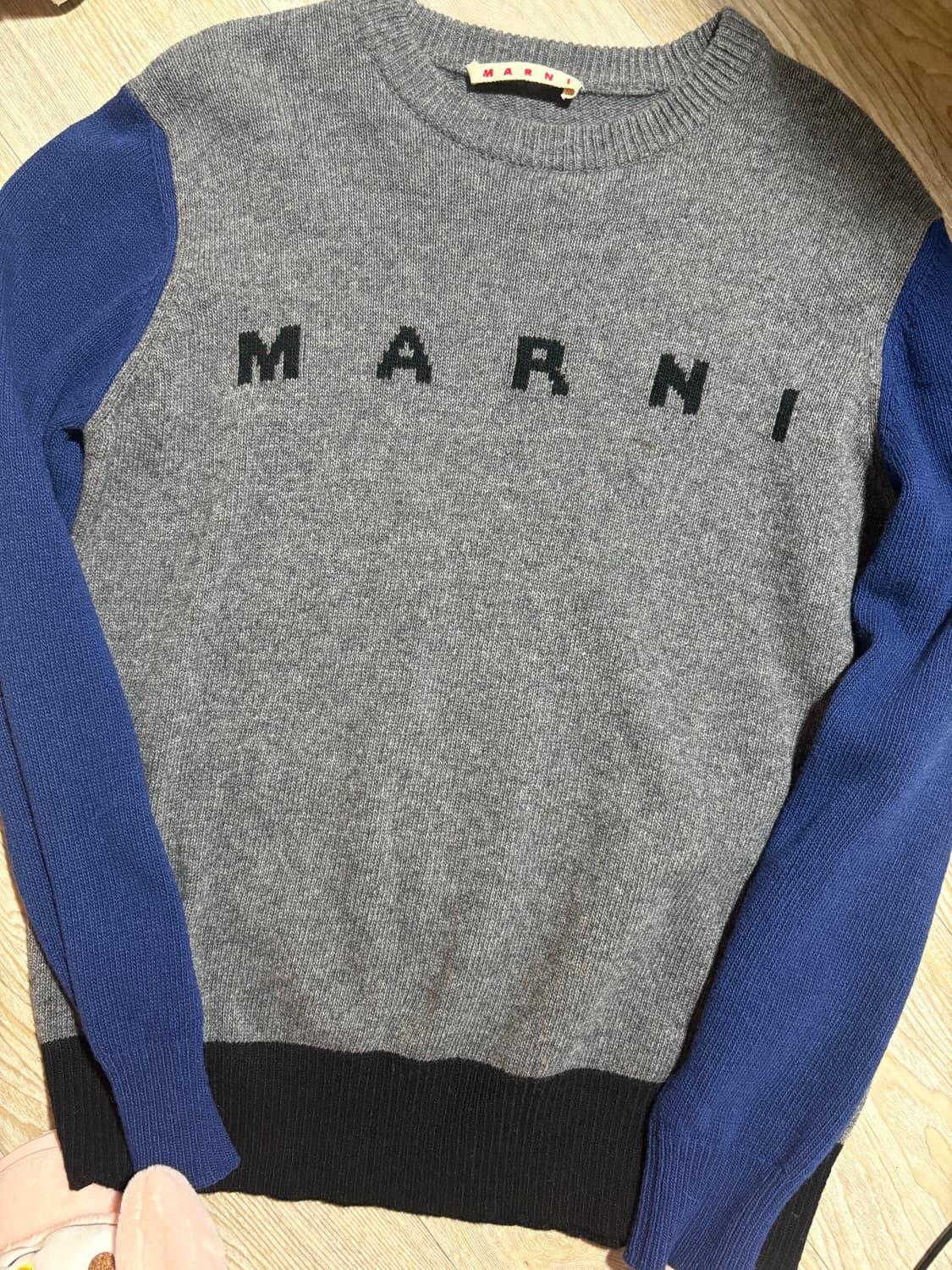 마르니 배색 니트 상품이미지1
