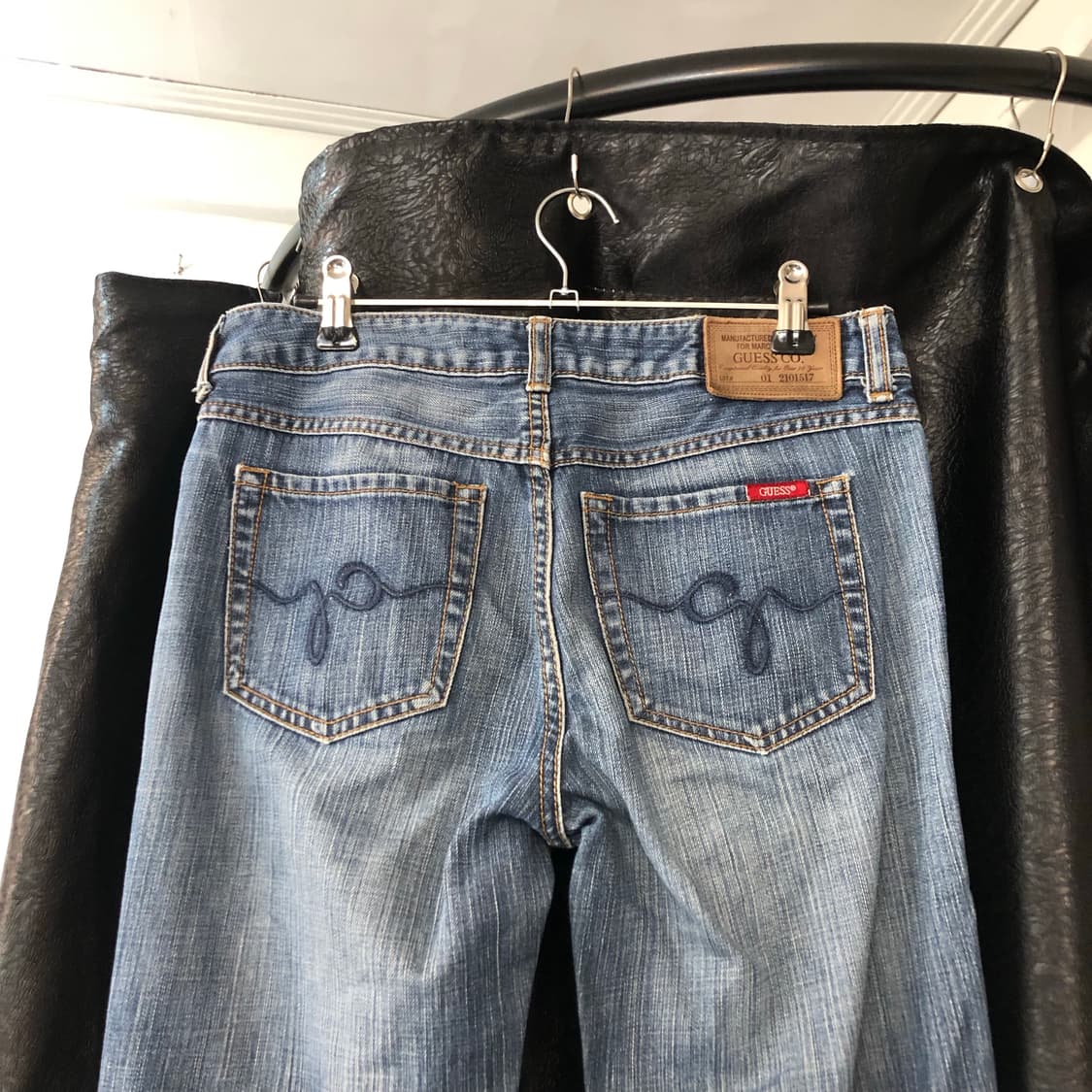 Vintage 💿 GUESS CO. Denim boo 상품이미지4