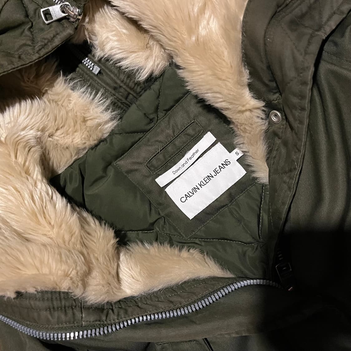 CALVIN KLEIN N2B FUR PADDED JACKET 상품이미지5