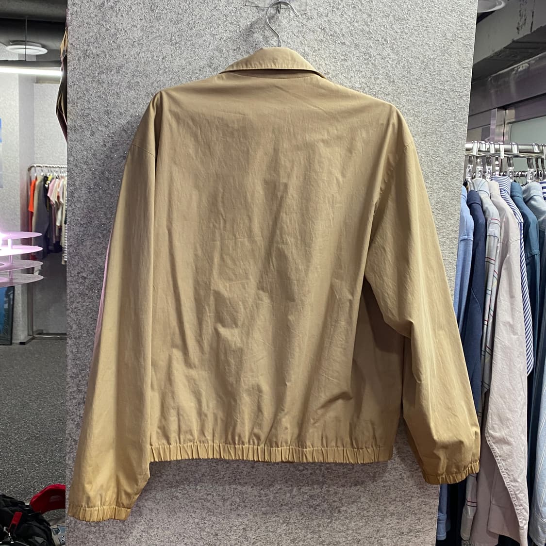 버버리 베이지 클래식 블루종 자켓 B3763 상품이미지4