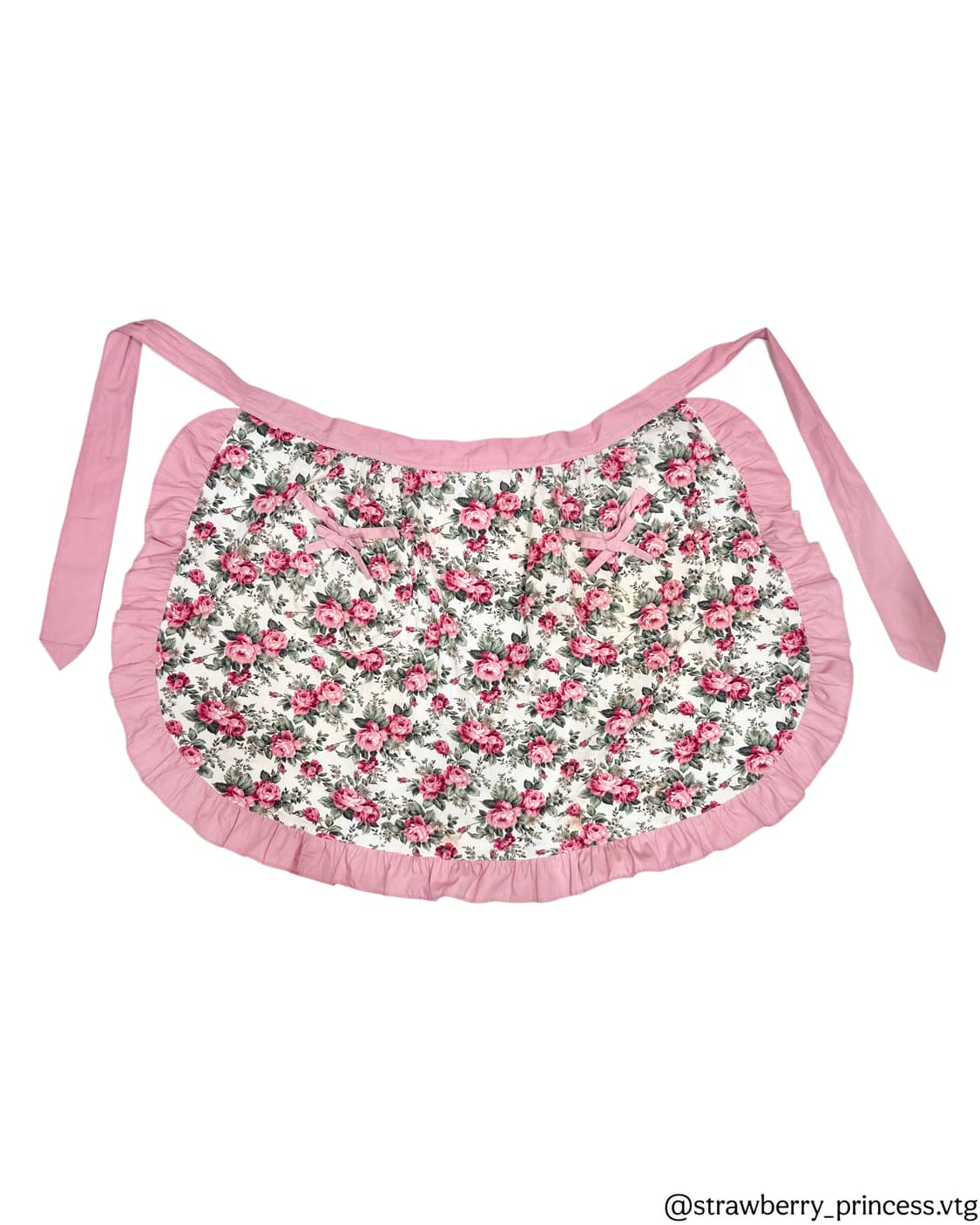 토끼핑크 프린세스 프릴 앞치마 빈티지모리걸 상품이미지1