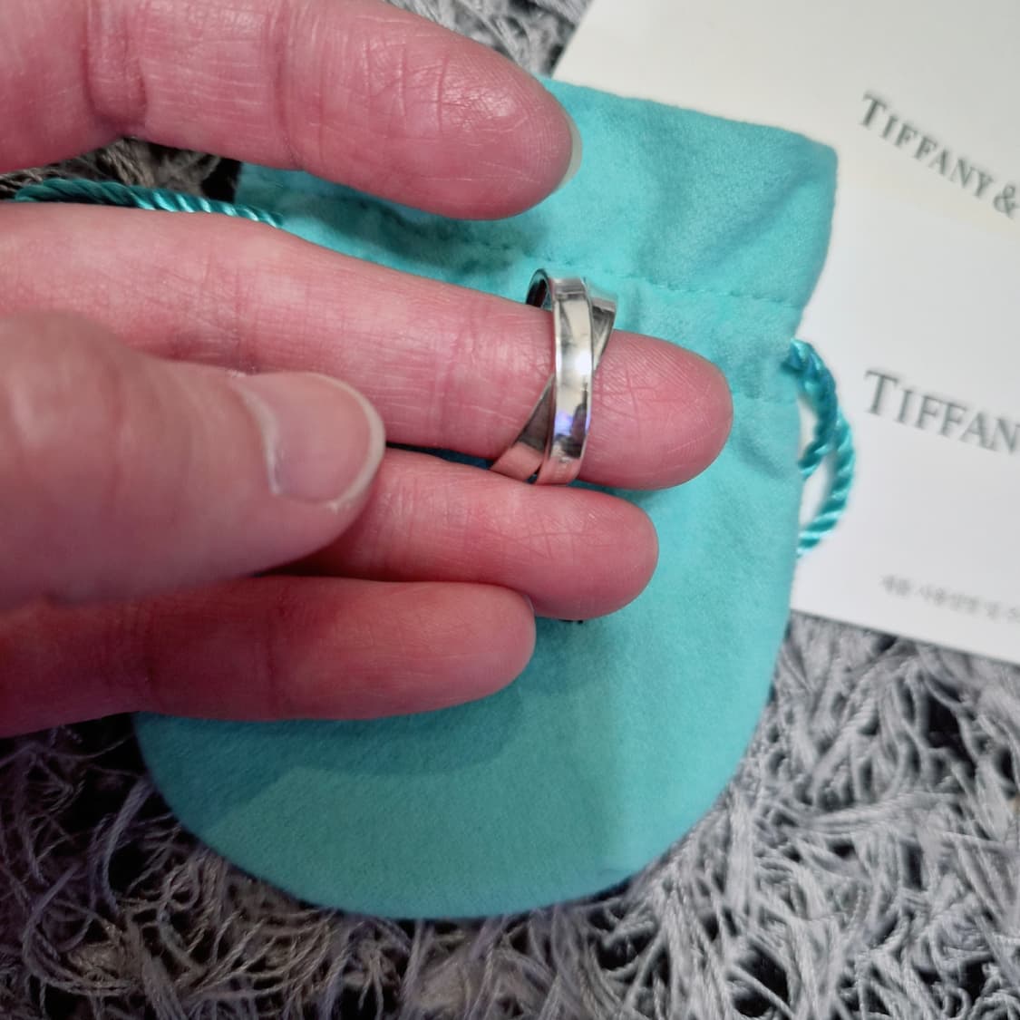 티파니 인터라킹 반지 상품이미지5
