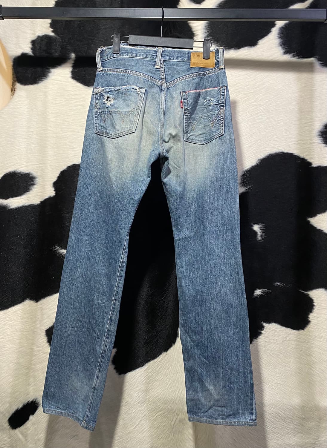 Edwin 드스트로이드 연청 데님 상품이미지6