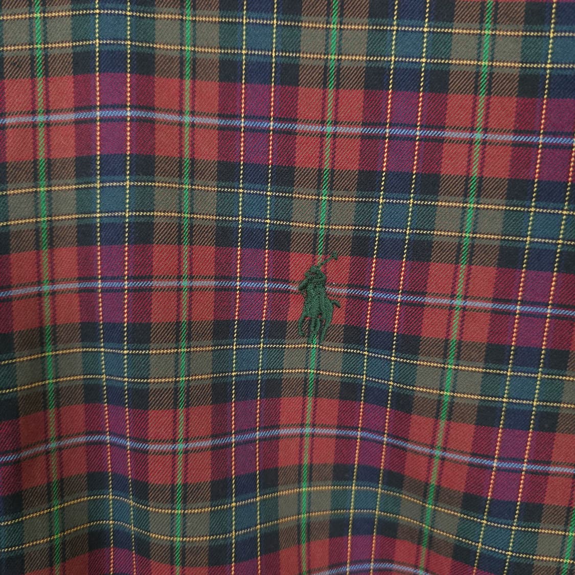 남성 랄프 로렌 Ralph Lauren 클래식핏 체크 셔츠 L 상품이미지4