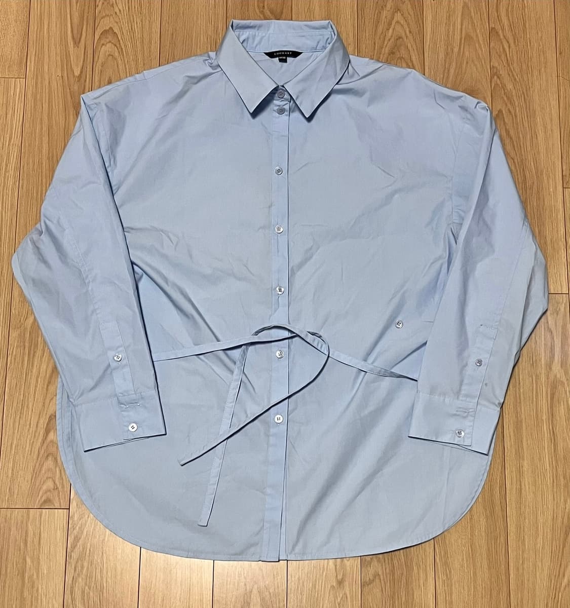 룩캐스트 LOOKAST 리본 셔츠 ONE SIZE 상품이미지1