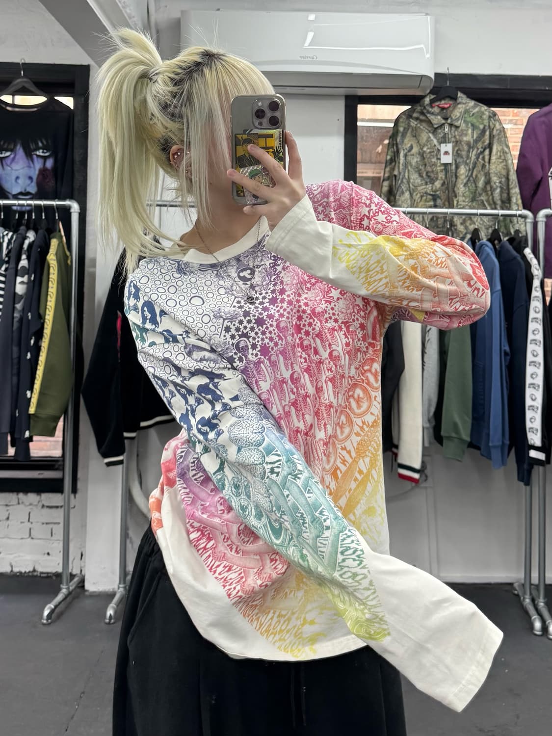 히스테릭 글래머 엠티 룸 롱슬리브 상품이미지1