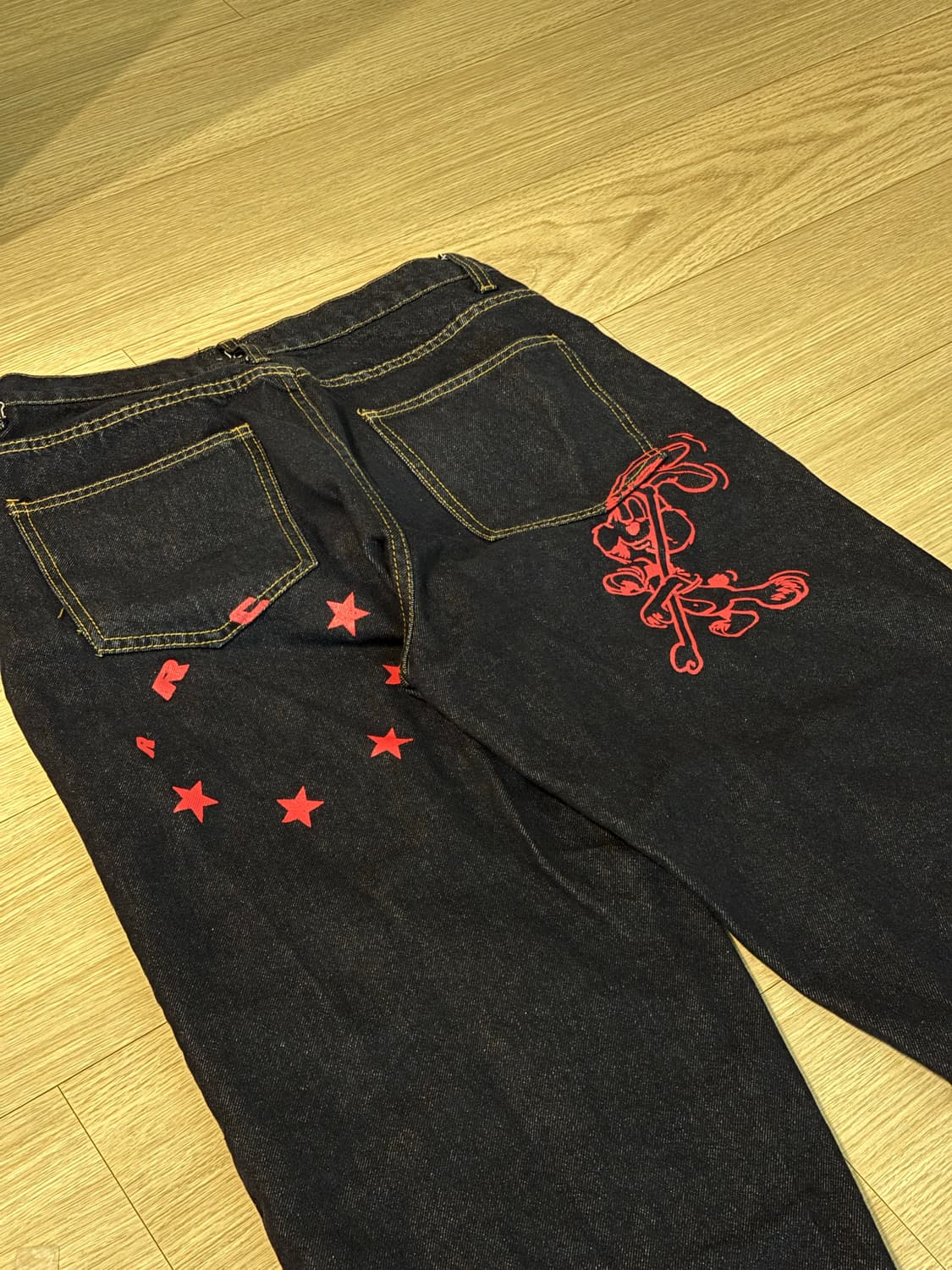 리트리버클럽 토끼 데님팬츠  상품이미지2