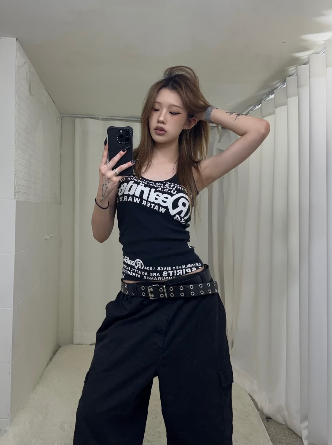 양면 그래픽 다크스트릿 나시  상품이미지1