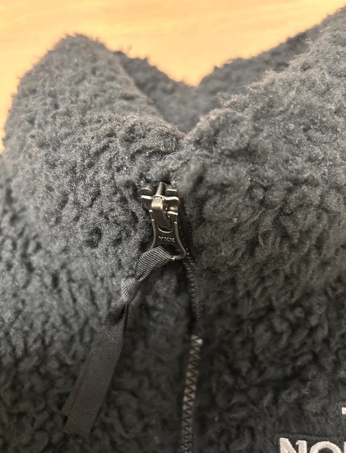 [노스페이스] W하이 파일 눕시 패딩 TNF 블랙 95(M) 상품이미지5