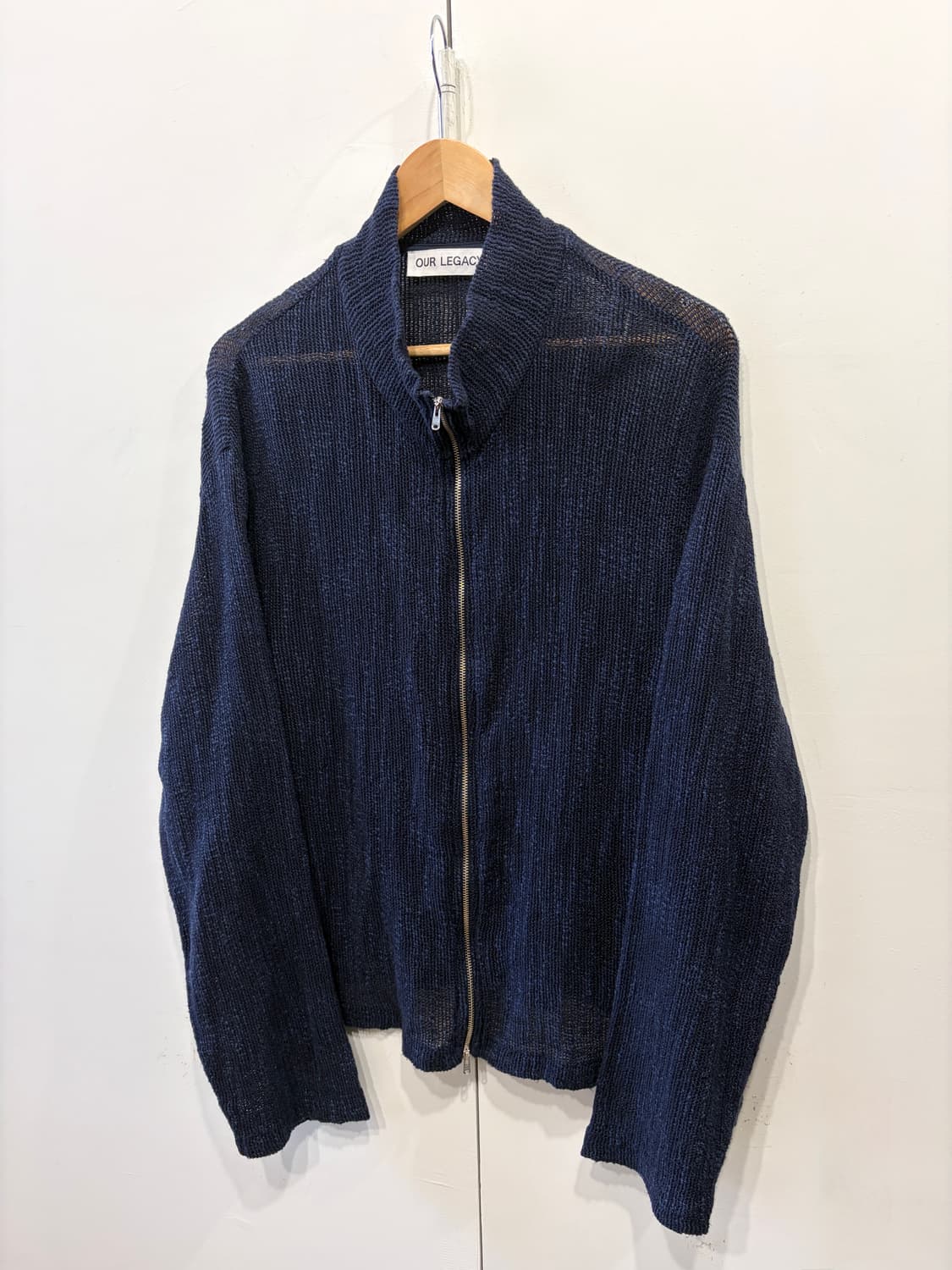 아워레가시 슈렁큰 풀집 폴로 집업 자켓 상품이미지2