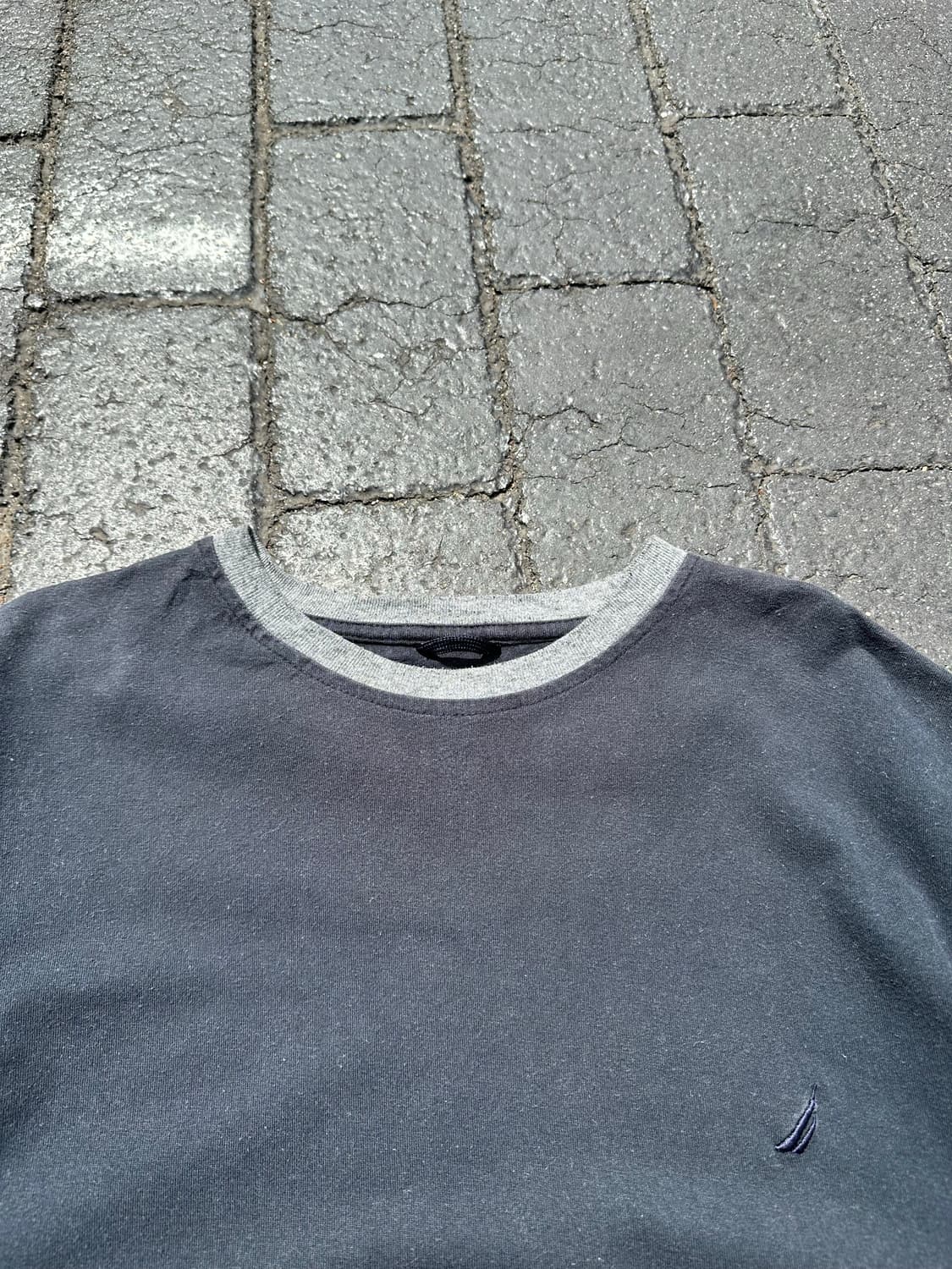 00’s Nautica line detail cotton T-shirt 상품이미지2