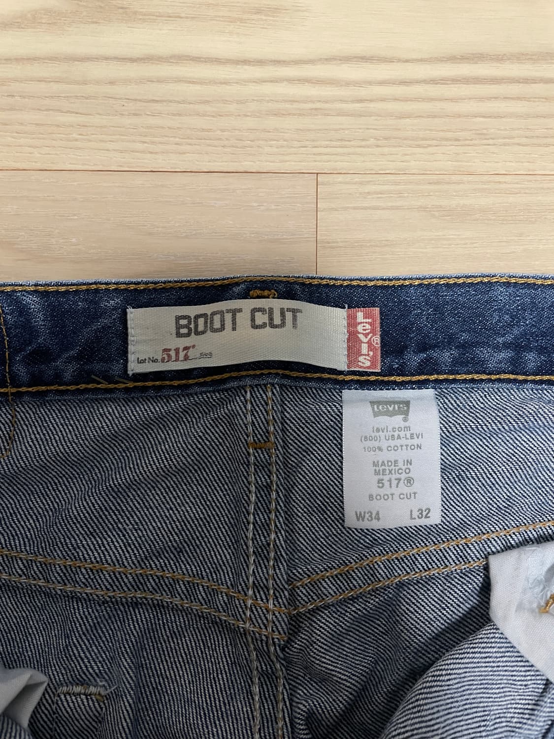 빈티지 리바이스 517 팝니다 상품이미지5