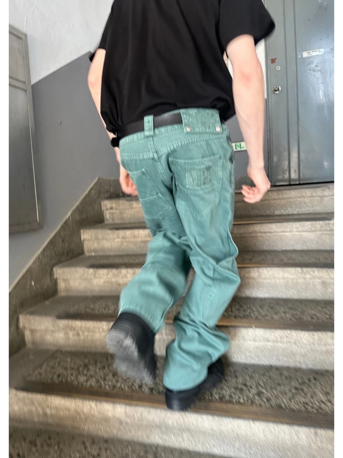 플라스틱프로덕트 MPa CALF POCKET PANTS (EMERALD) 상품이미지1