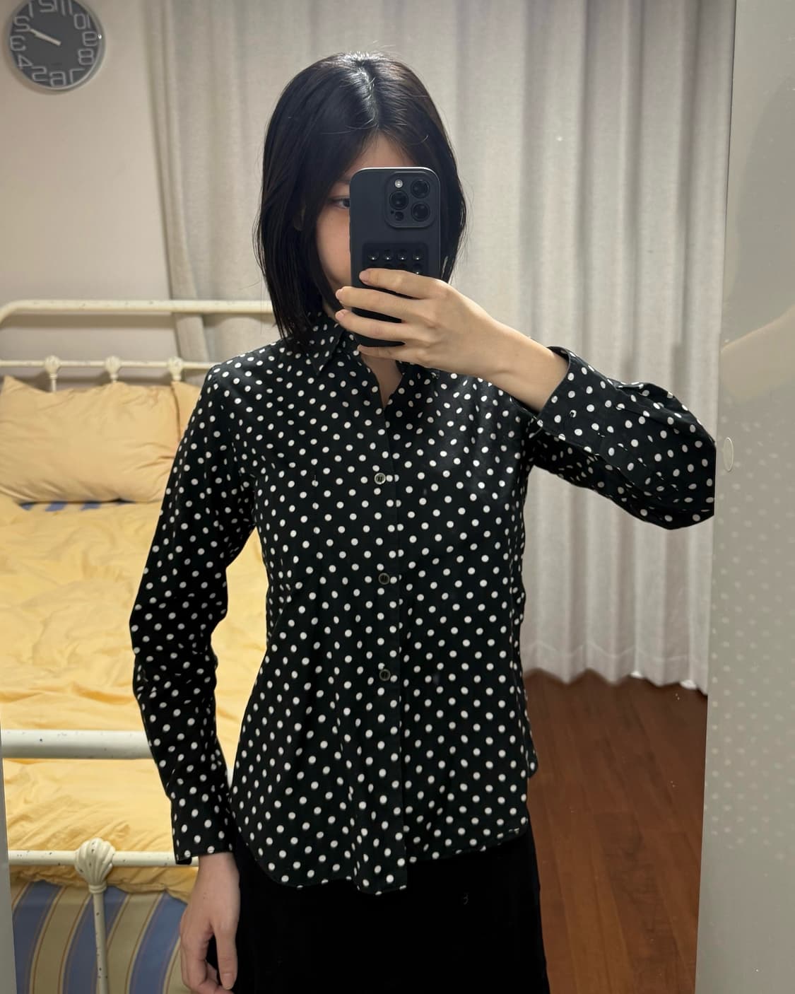 Comme des garcons 폴카도트 버튼업 상품이미지3