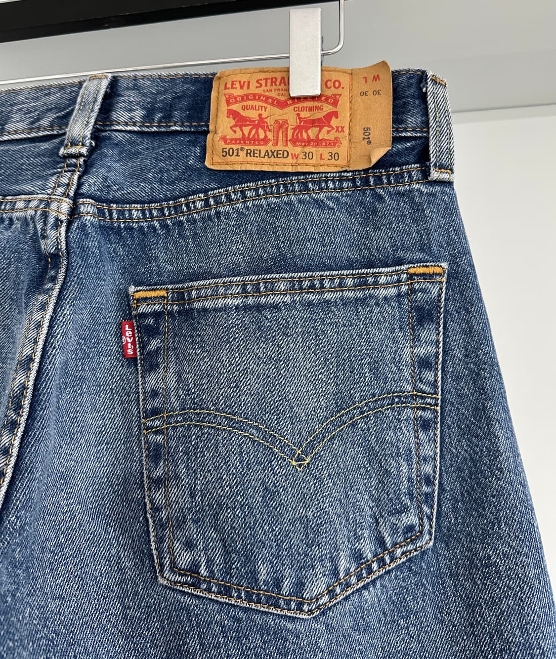 [리바이스 501] 남성 RELAXED 데님 상품이미지3