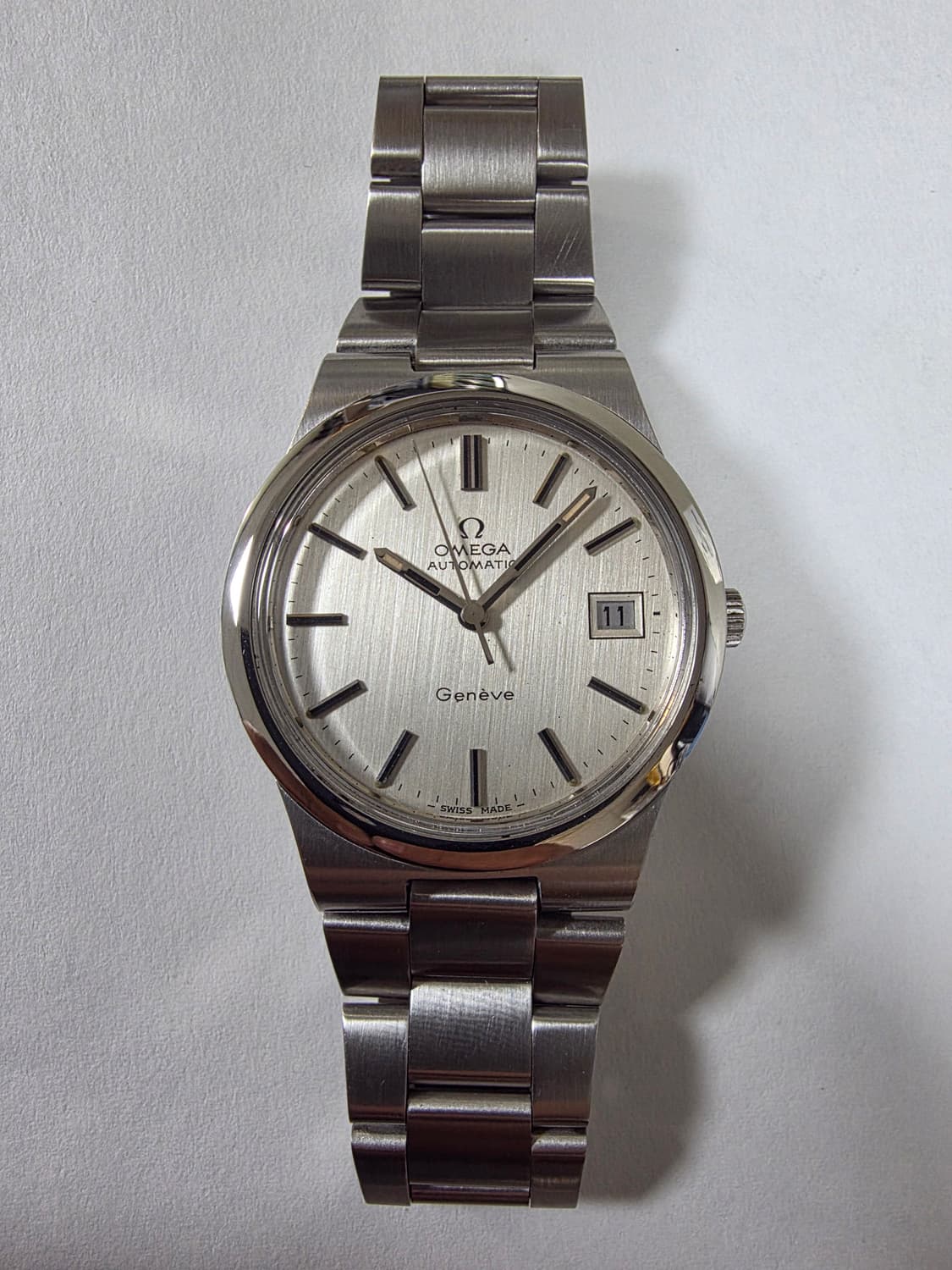 오메가 정품 빈티지 OMEGA제네브 올제치 메탈 36mm 상품이미지1
