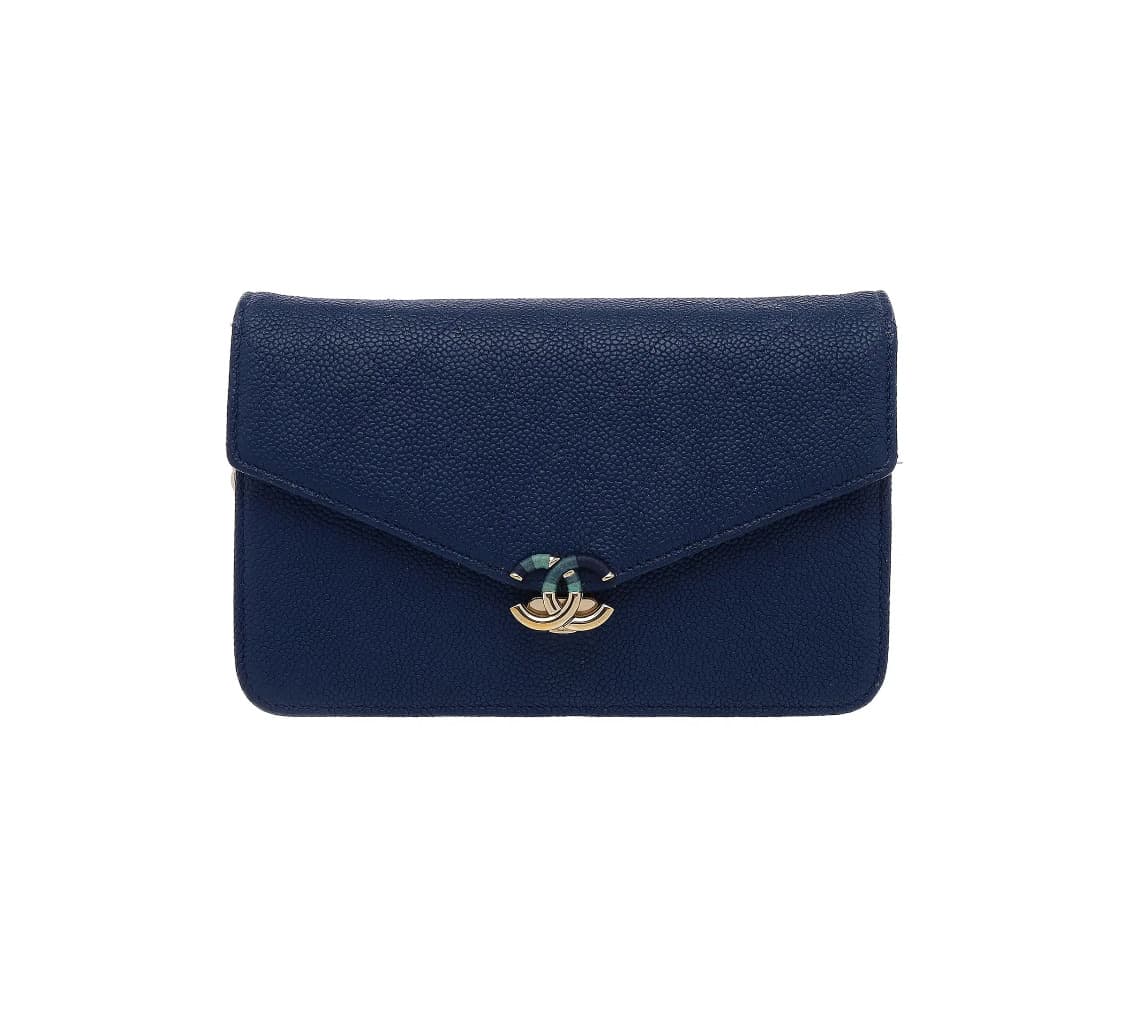 [A급] 샤넬 캐비어 쿠바 스퀘어 월렛 체인 크로스백 판매합니다!!! 상품이미지2