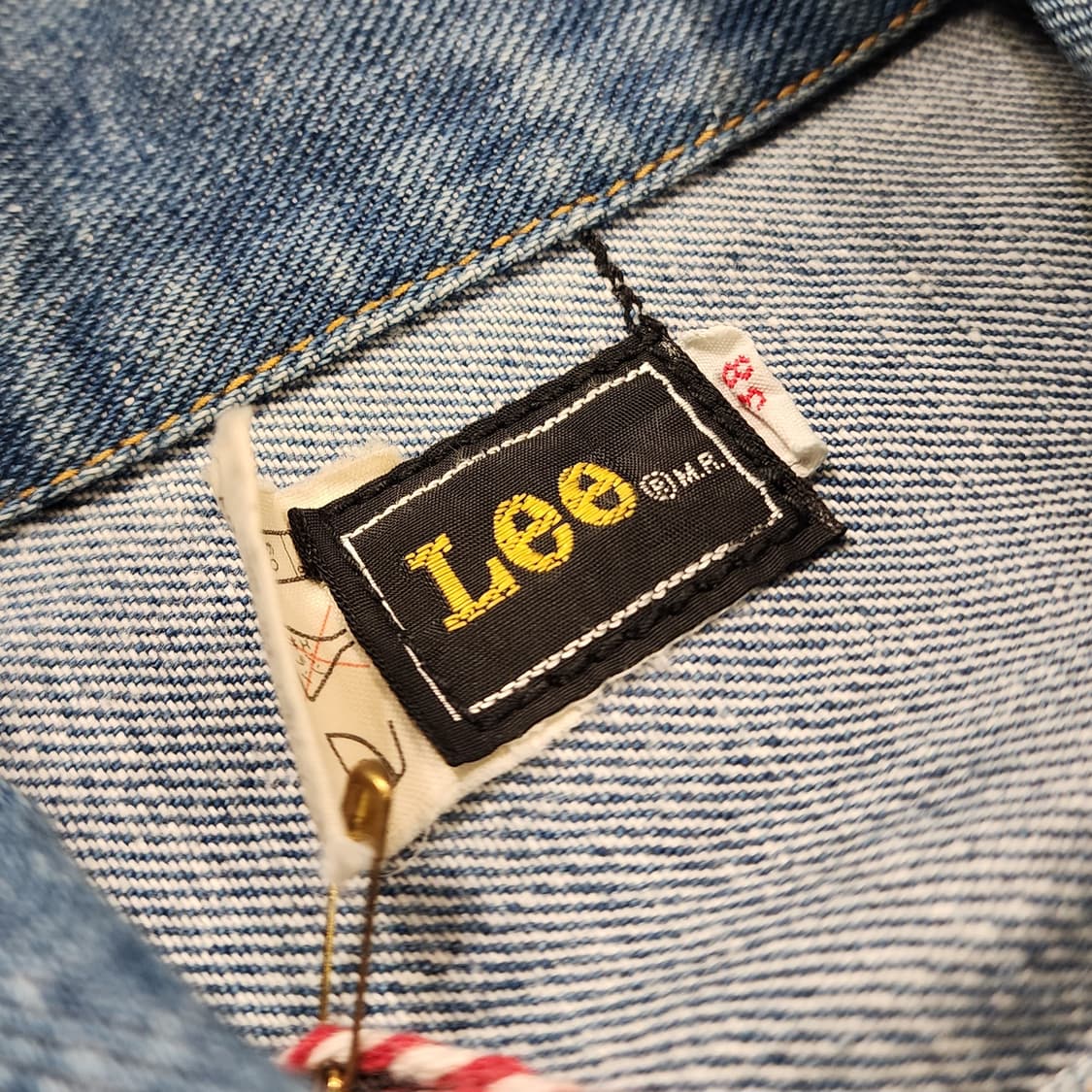 90s 오리지날 LEE 101-J 데님자켓 상품이미지4